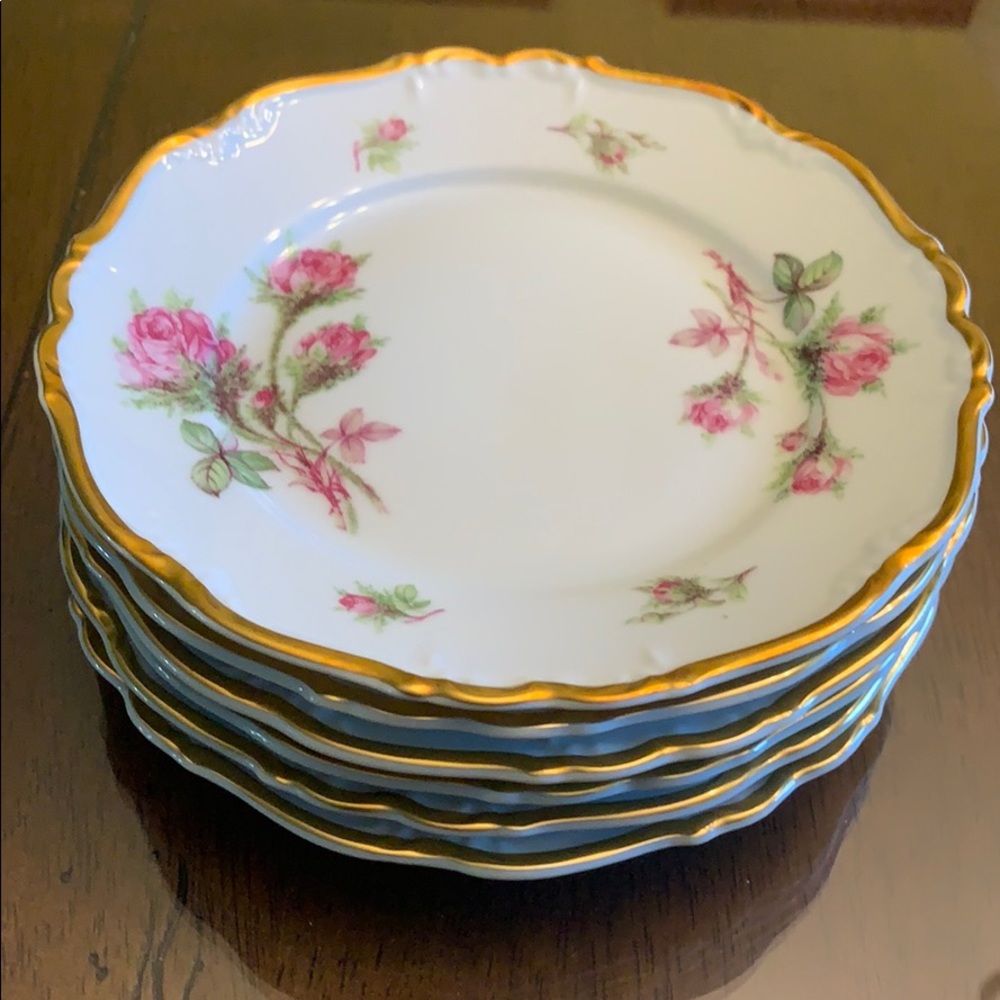 Moss Ross by Edelstein - set of six 6-1/8” plates